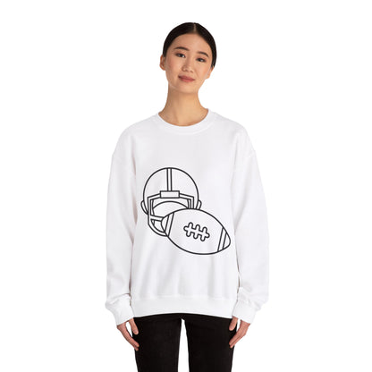 Heavy Blend™ Crewneck Sweatshirt: Football #1