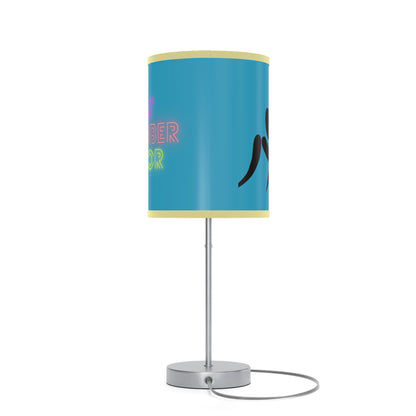 Lamp on a Stand, US|CA plug: Wrestling Turquoise