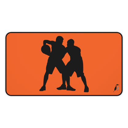 Desk Mat: Basketball Orange