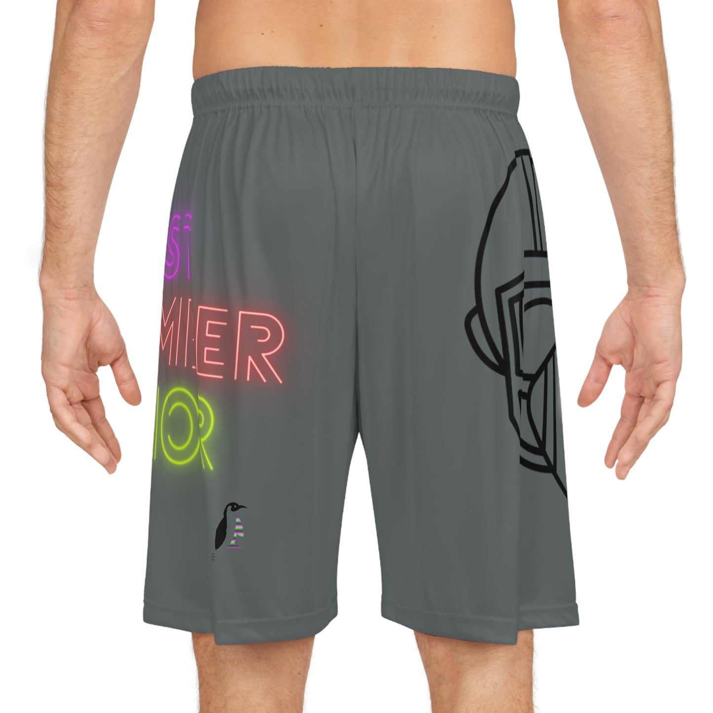 Basketball Shorts: Football Dark Grey