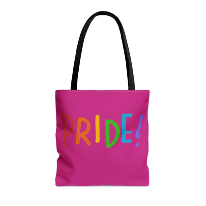 Tote Bag: LGBTQ Pride Pink