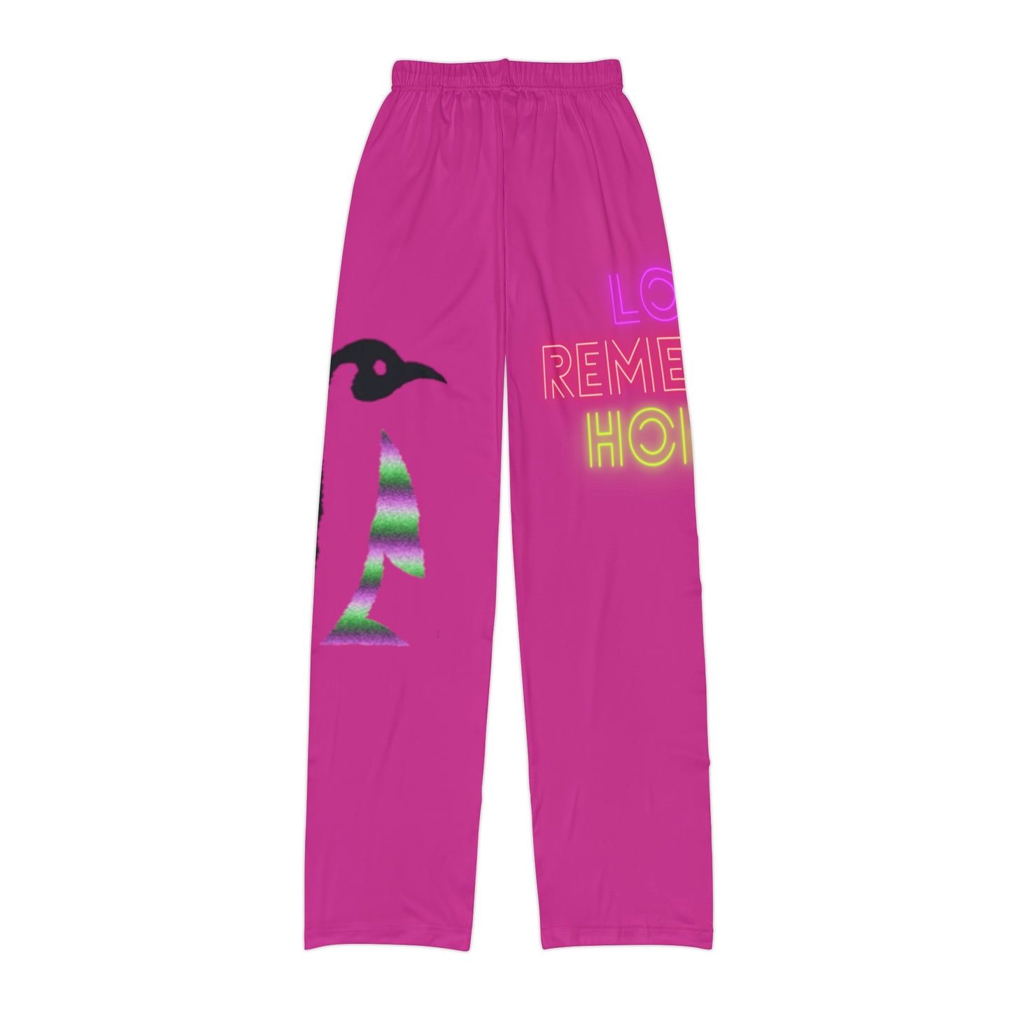 Kids Pajama Pants: Lost Remember Honor Pink