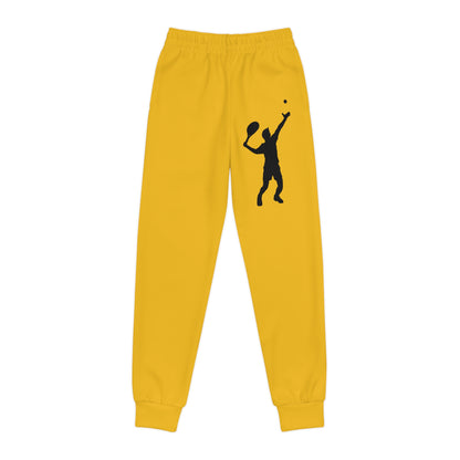 Youth Joggers: Tennis Yellow