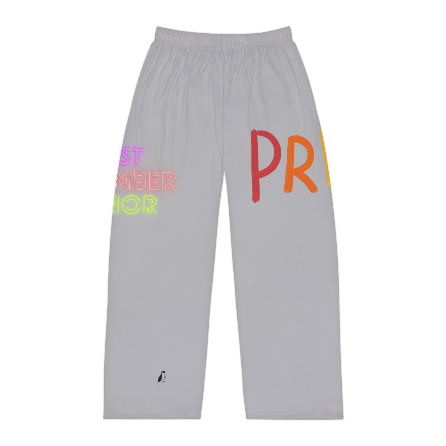 Men's Pajama Pants: LGBTQ Pride Lite Grey