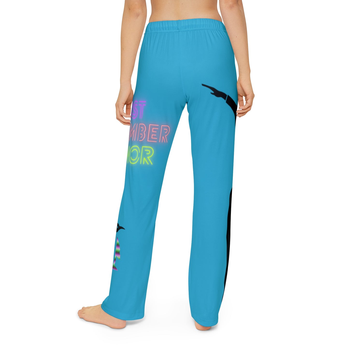 Kids Pajama Pants: Dance Turquoise