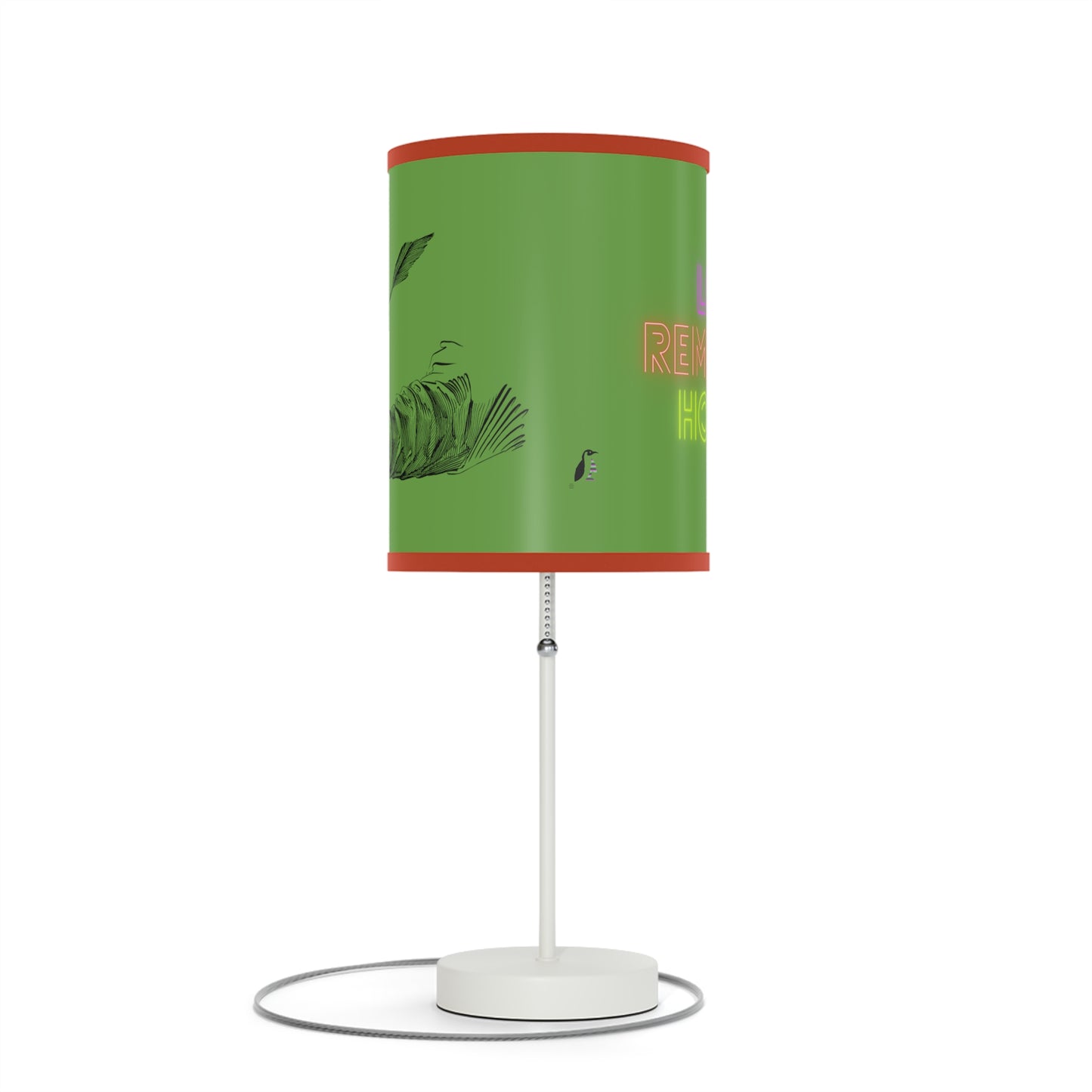 Lamp on a Stand, US|CA plug: Writing Green