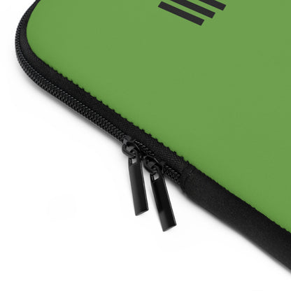 Laptop Sleeve: Weightlifting Green