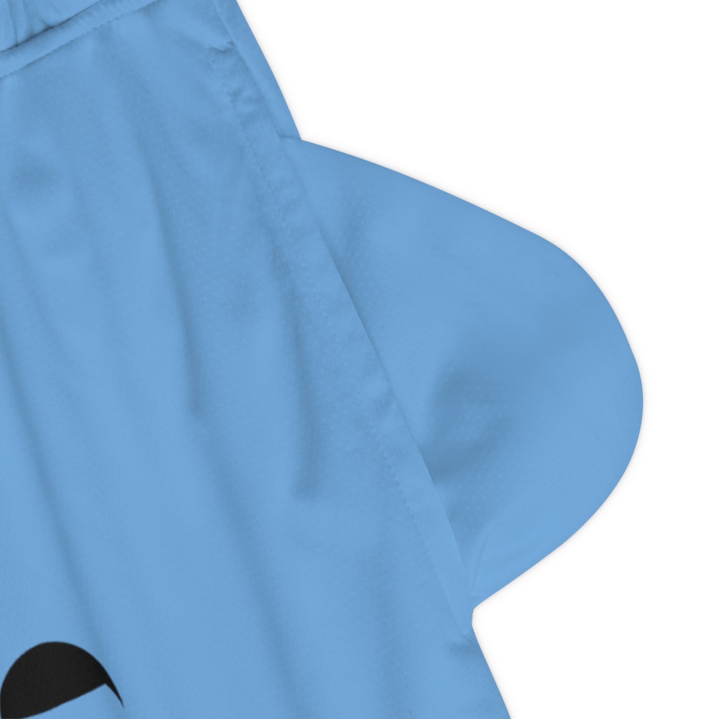 Basketball Rib Shorts: Racing Lite Blue