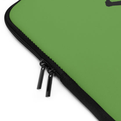 Laptop Sleeve: Tennis Green