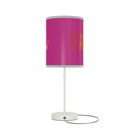 Lamp on a Stand, US|CA plug: LGBTQ Pride Pink 