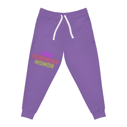 Athletic Joggers: Lost Remember Honor Lite Purple