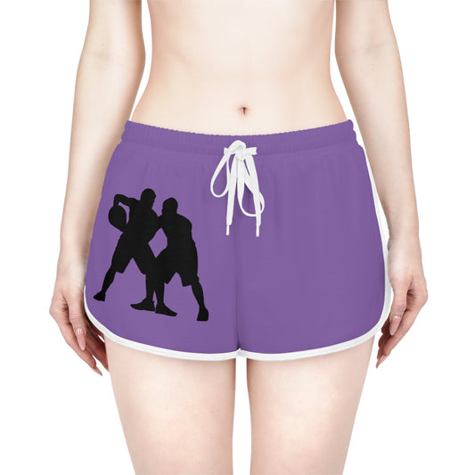 Women's Relaxed Shorts: Basketball Lite Purple