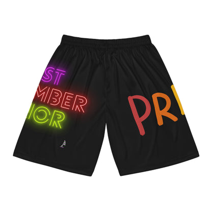 Basketball Shorts: LGBTQ Pride Black