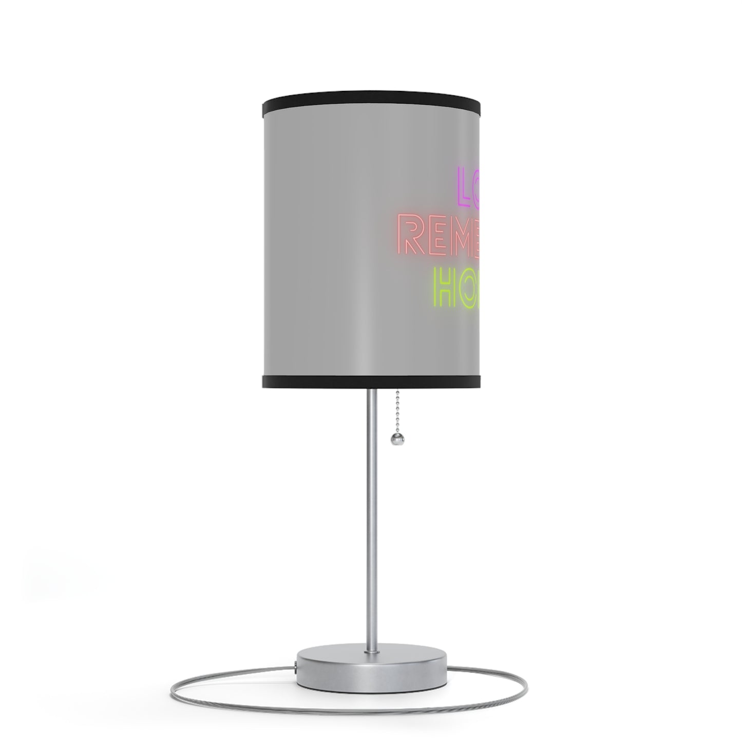 Lamp on a Stand, US|CA plug: Lost Remember Honor Lite Grey