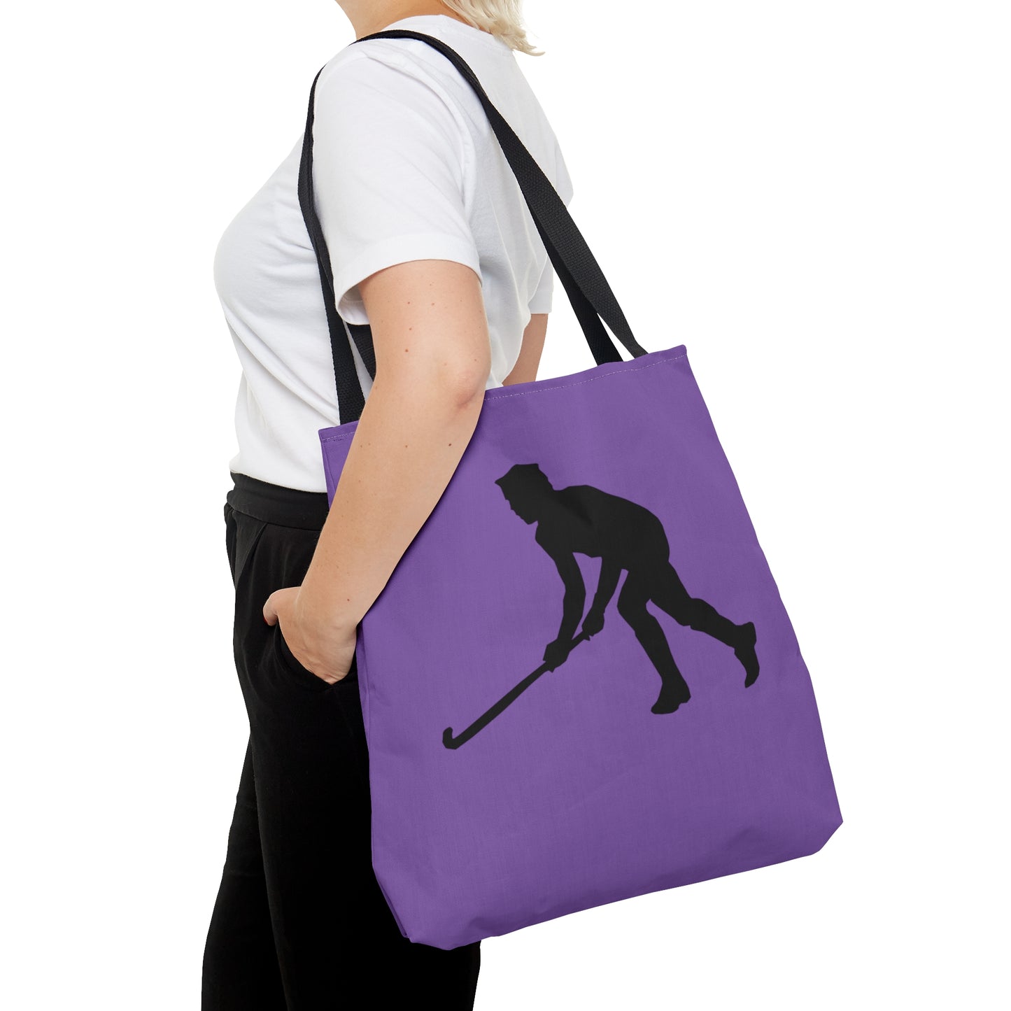 Tote Bag: Hockey Lite Purple