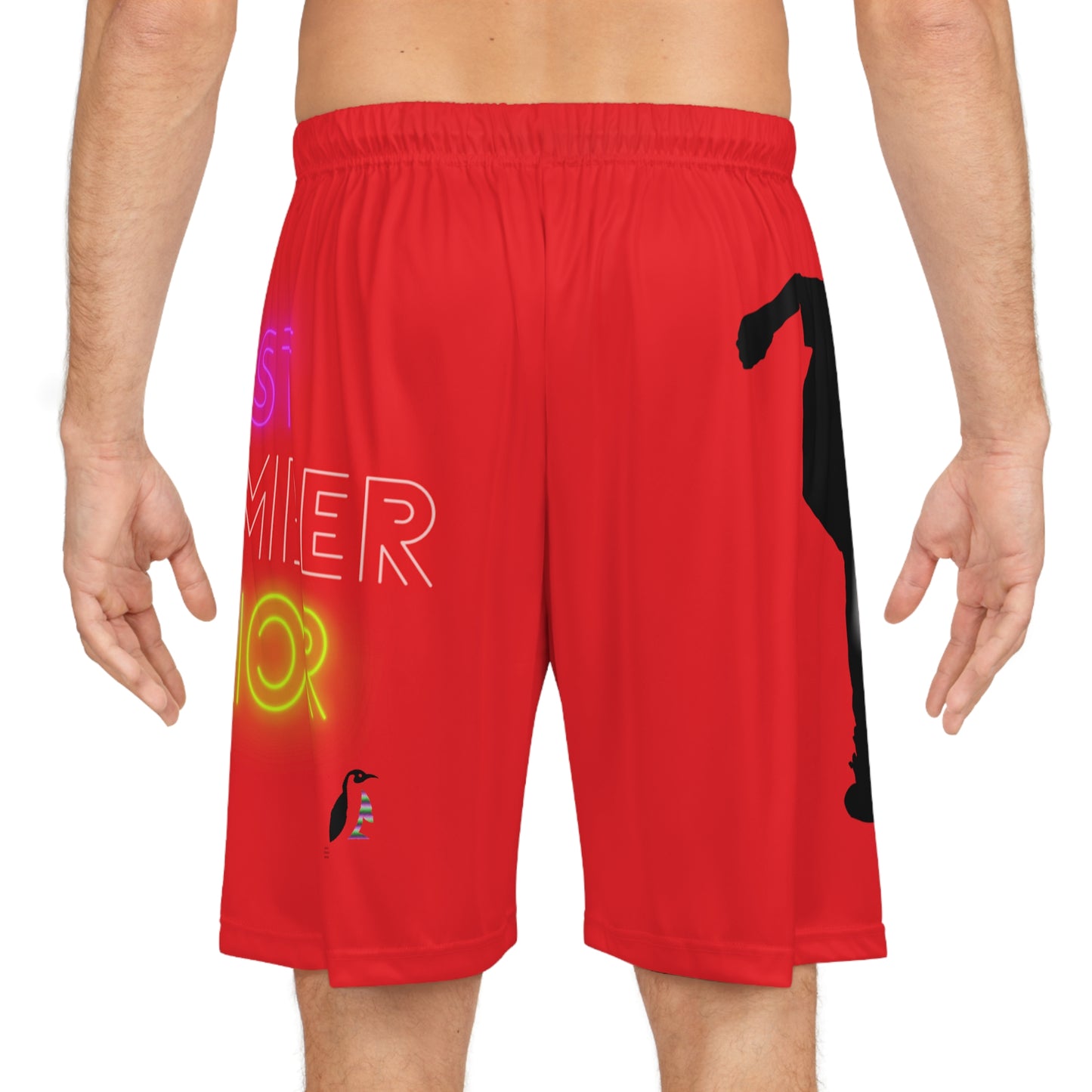 Basketball Shorts: Skateboarding Red