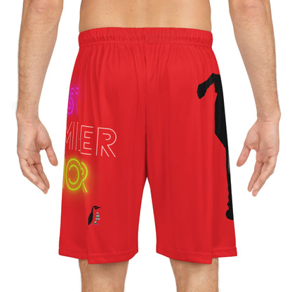 Basketball Shorts: Skateboarding Red