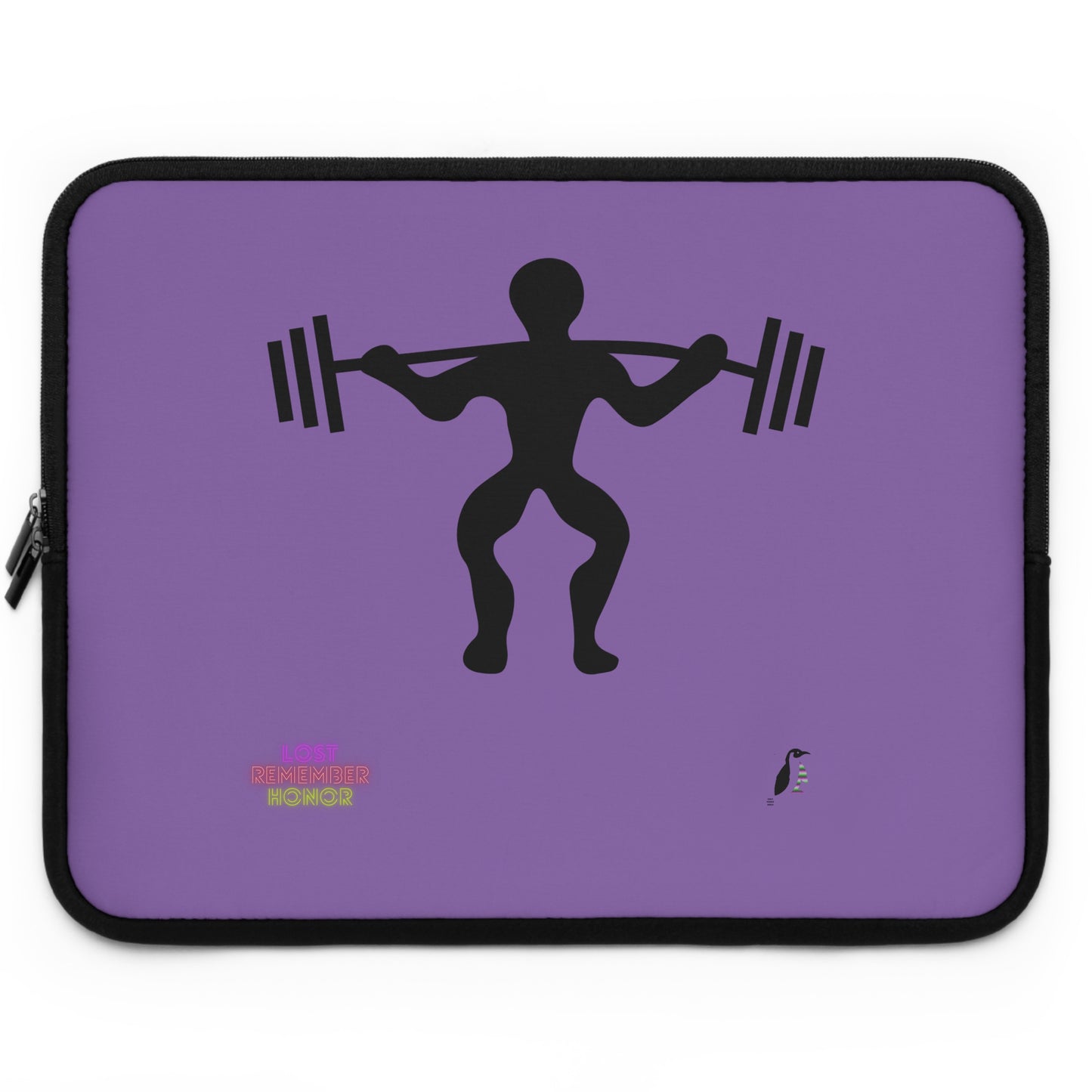 Laptop Sleeve: Weightlifting Lite Purple