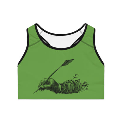 Sports Bra: Writing Green