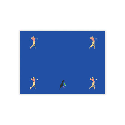 Post-it® Note Pads: Golf Dark Blue