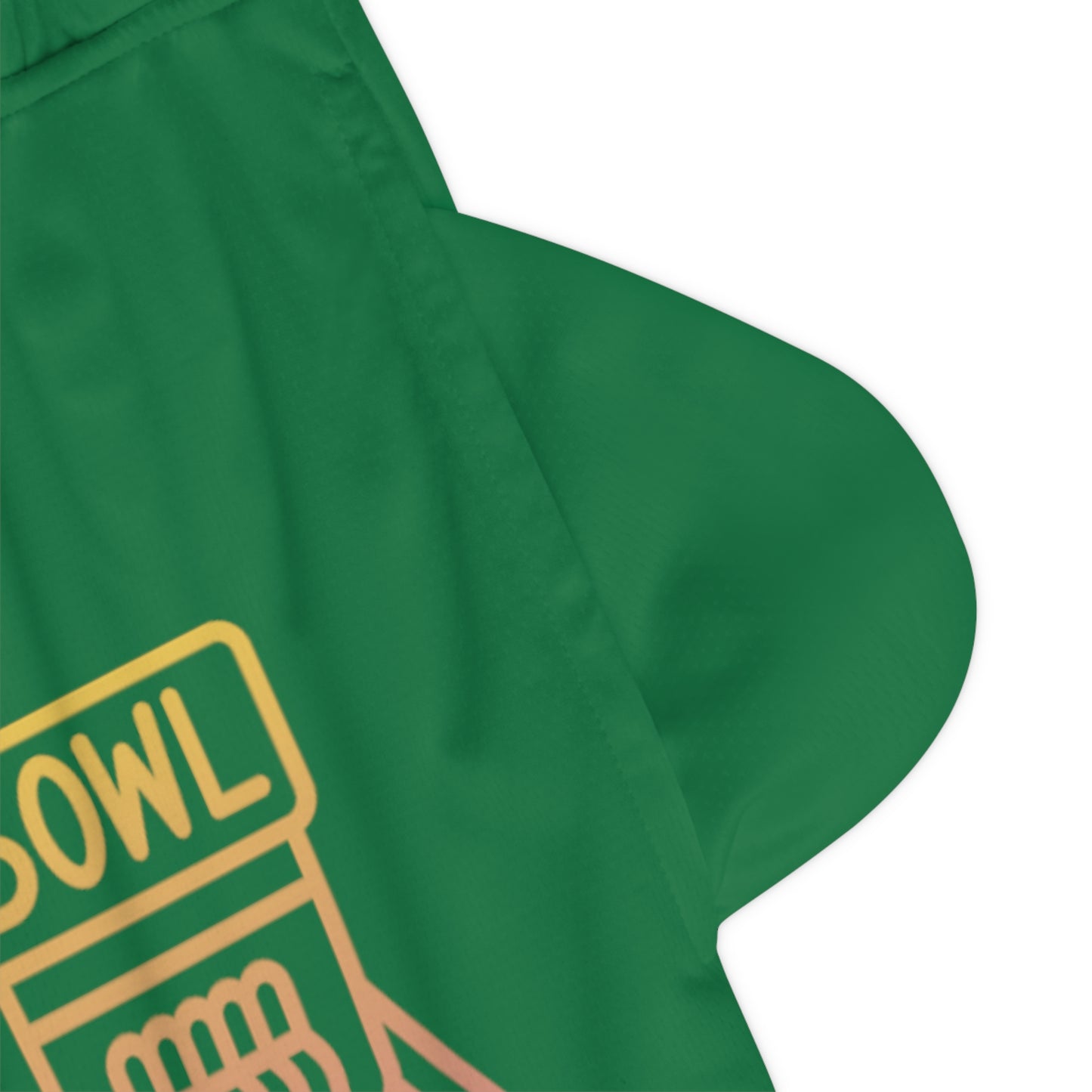 Basketball Rib Shorts: Bowling Dark Green