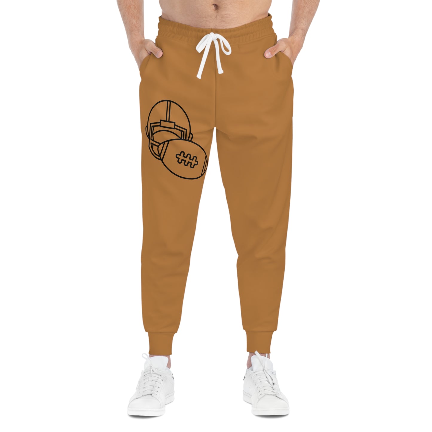 Athletic Joggers: Football Lite Brown