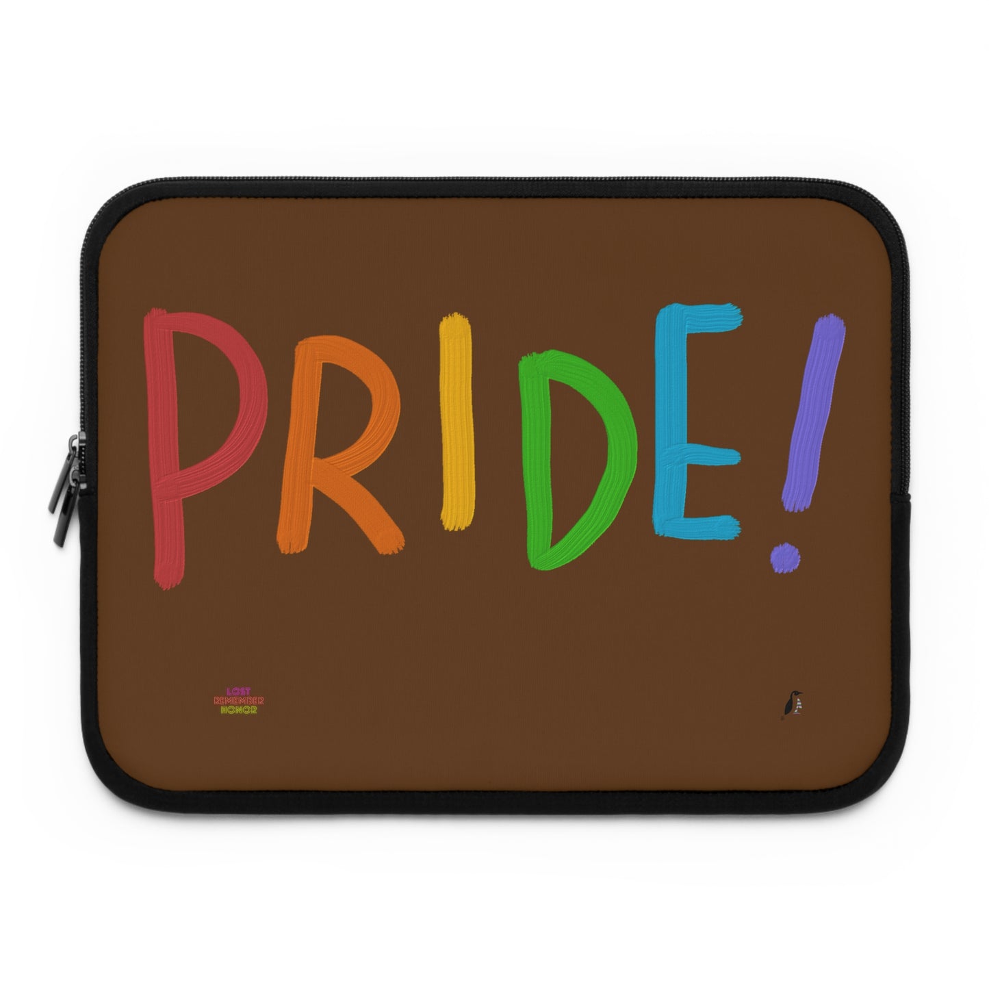 Laptop Sleeve: LGBTQ Pride Brown