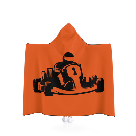 Hooded Blanket: Racing Orange