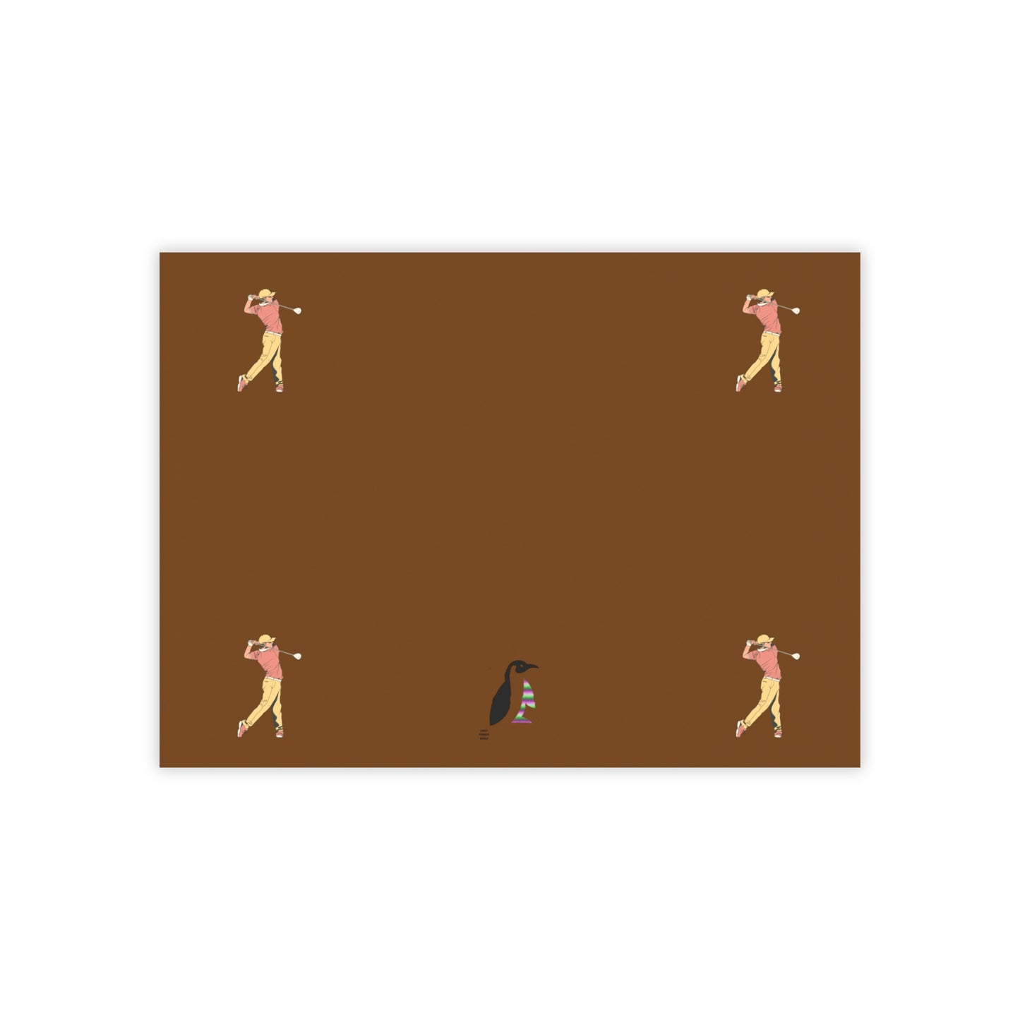 Post-it® Note Pads: Golf Brown