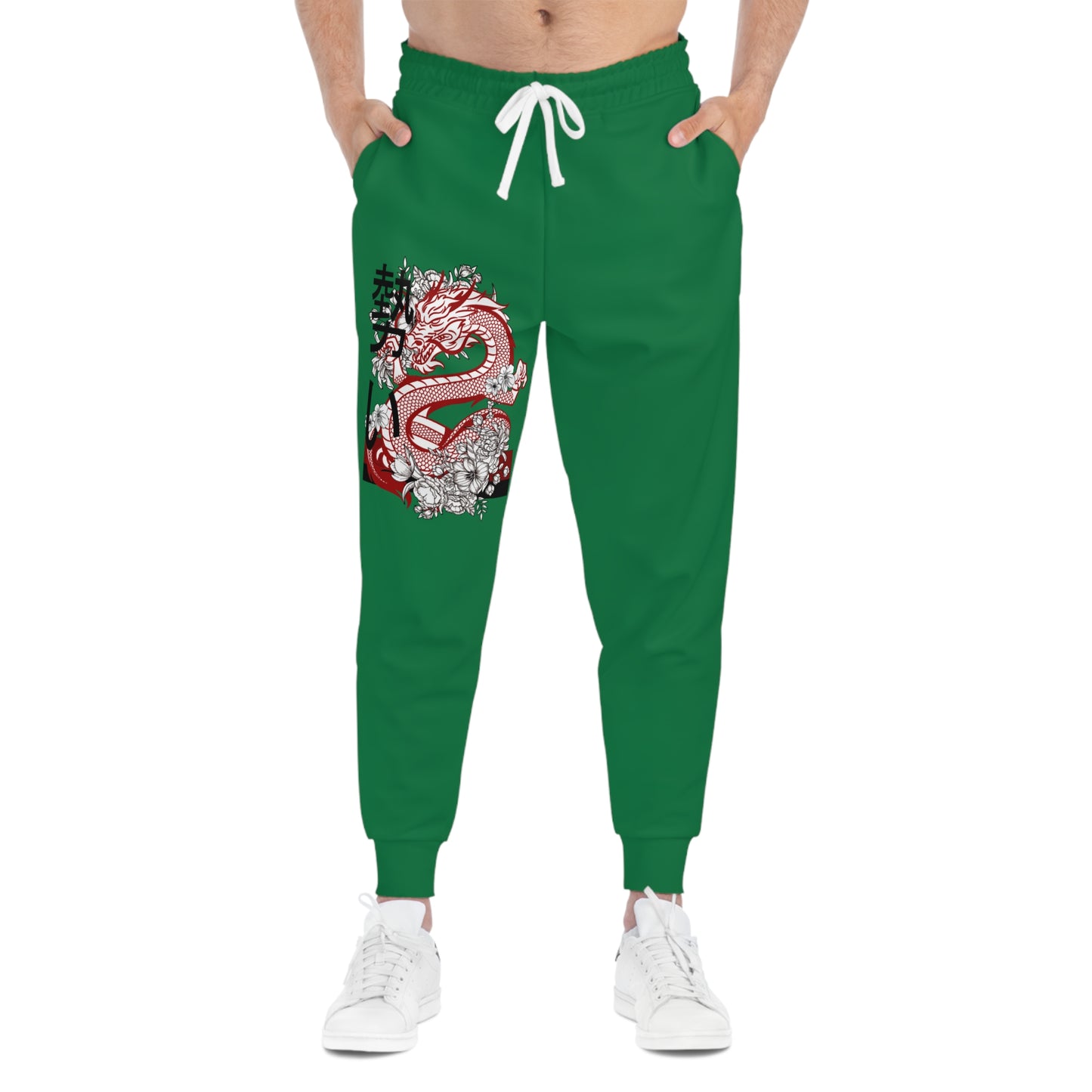 Athletic Joggers: Dragons Dark Green