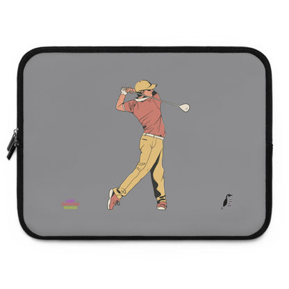 Laptop Sleeve: Golf Grey