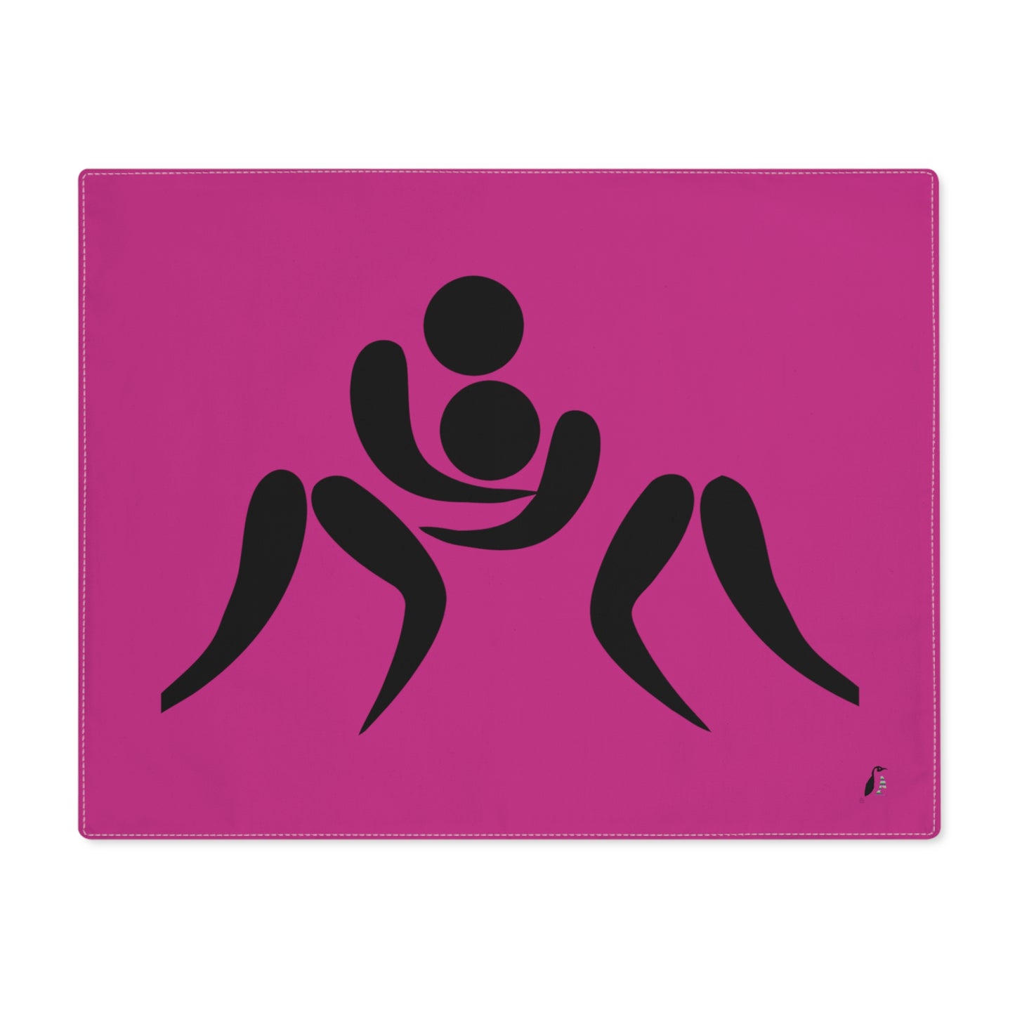 Placemat, 1pc: Wrestling Pink