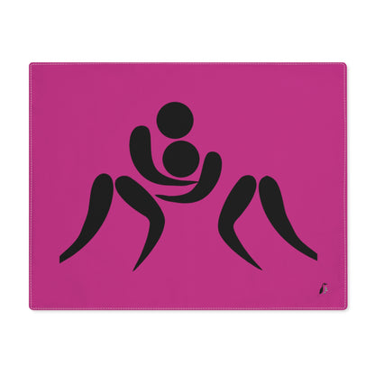 Placemat, 1pc: Wrestling Pink