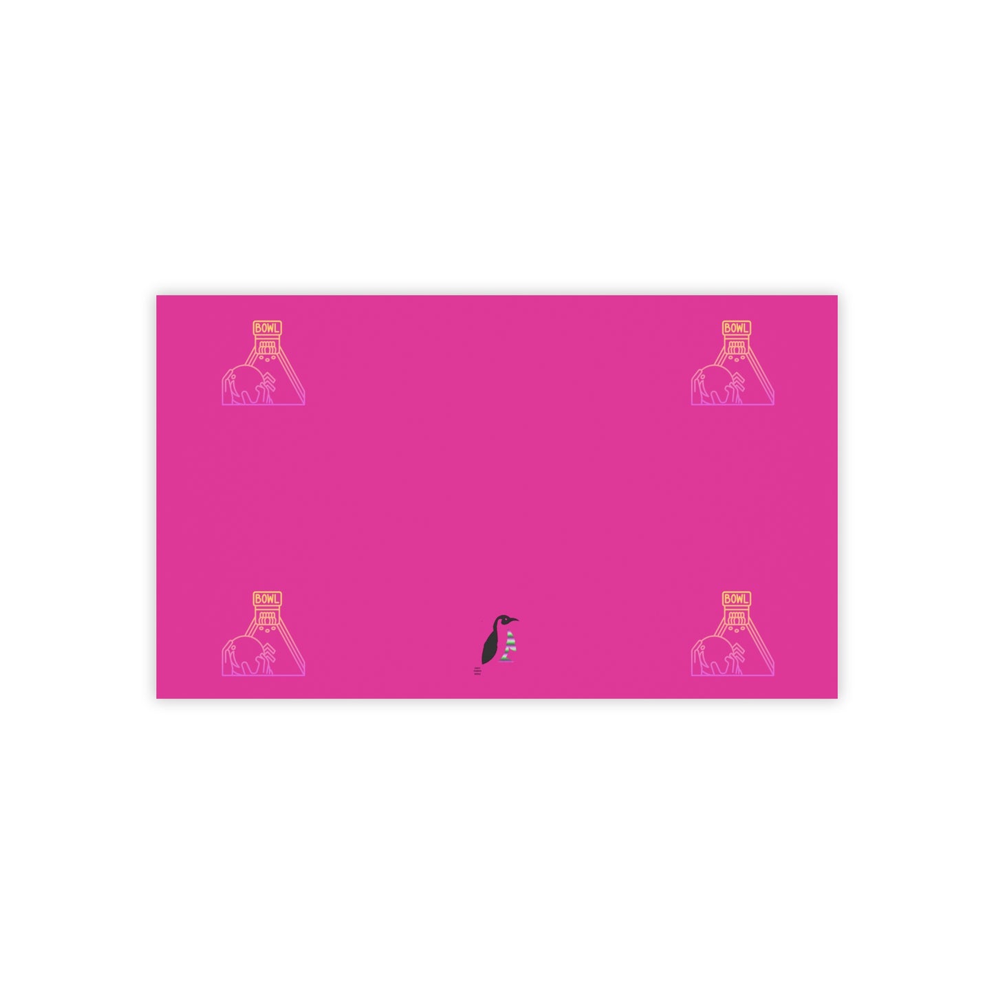 Post-it® Note Pads: Bowling Pink