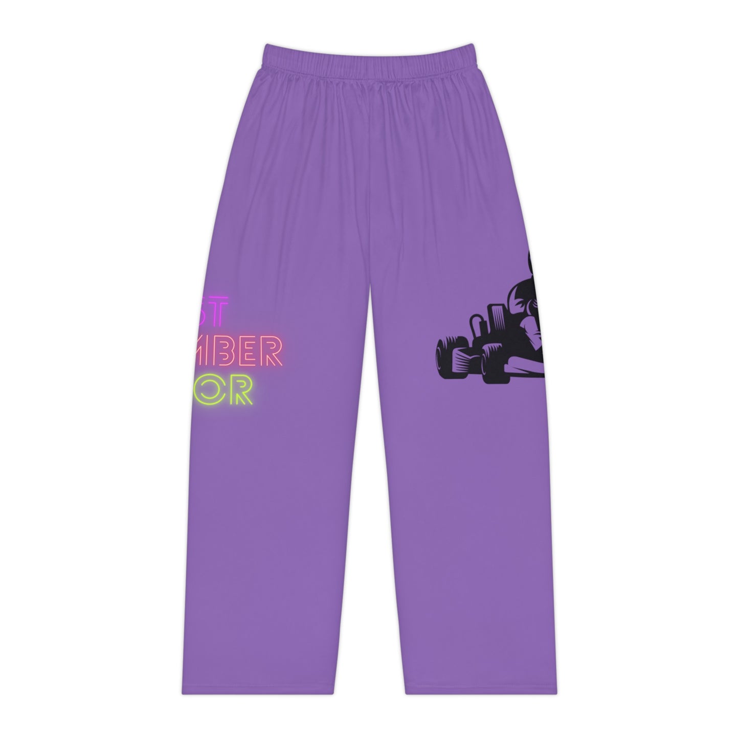 Pambabaeng Pajama Pants: Racing Lite Purple