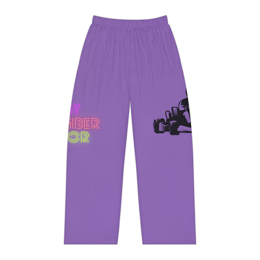 Women's Pajama Pants: Racing Lite Purple