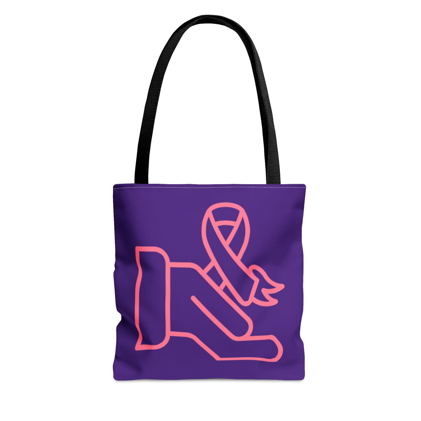 Tote Bag: Fight Cancer Purple