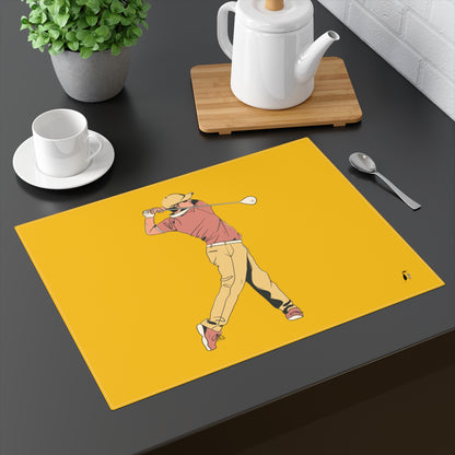 Placemat, 1pc: Golf Yellow