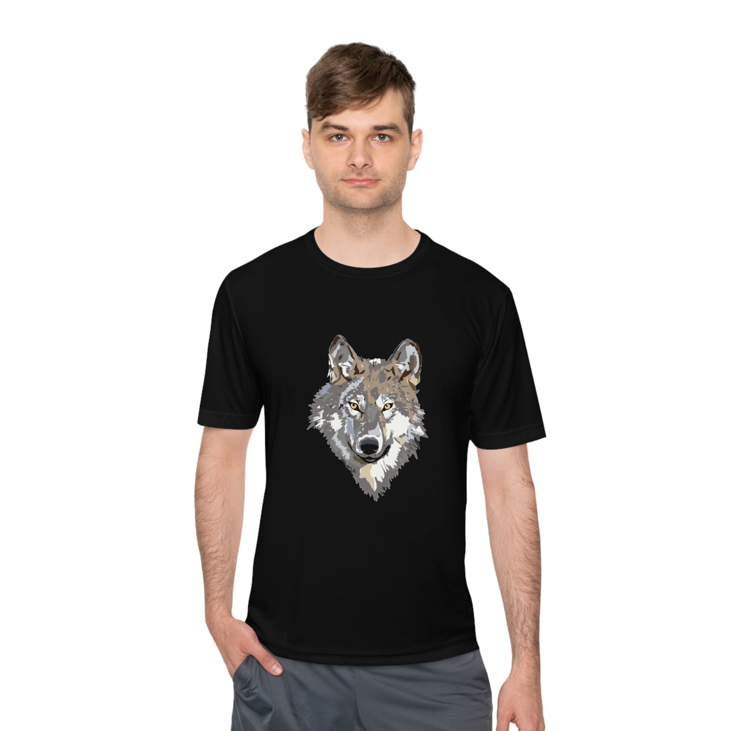 Moisture Wicking Tee: Wolves #1