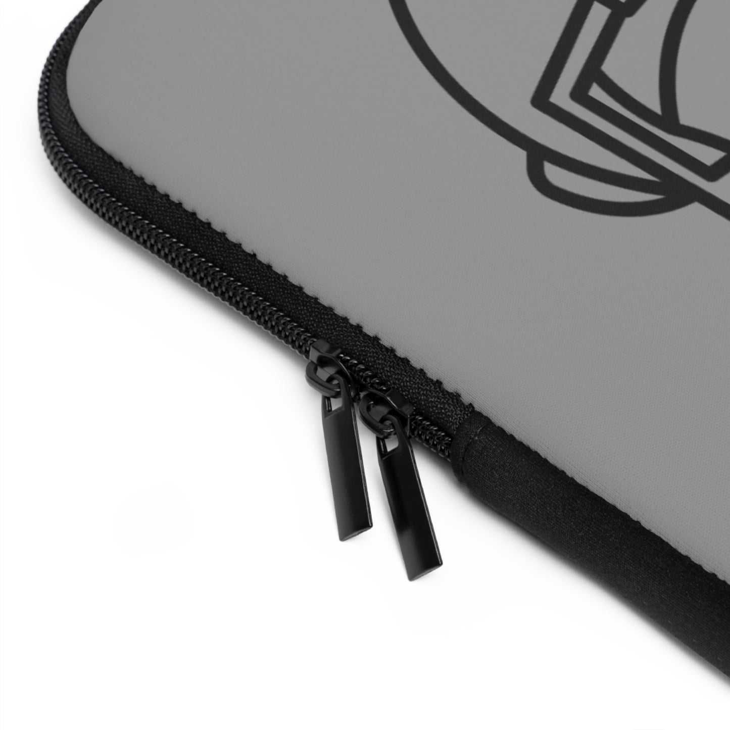 Laptop Sleeve: Football Grey