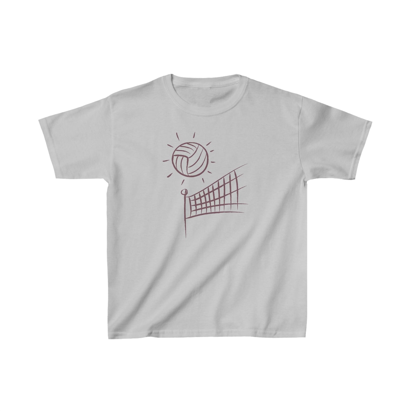 Kids Heavy Cotton™ Tee: Volleyball