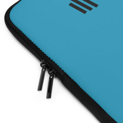 Laptop Sleeve: Weightlifting Turquoise