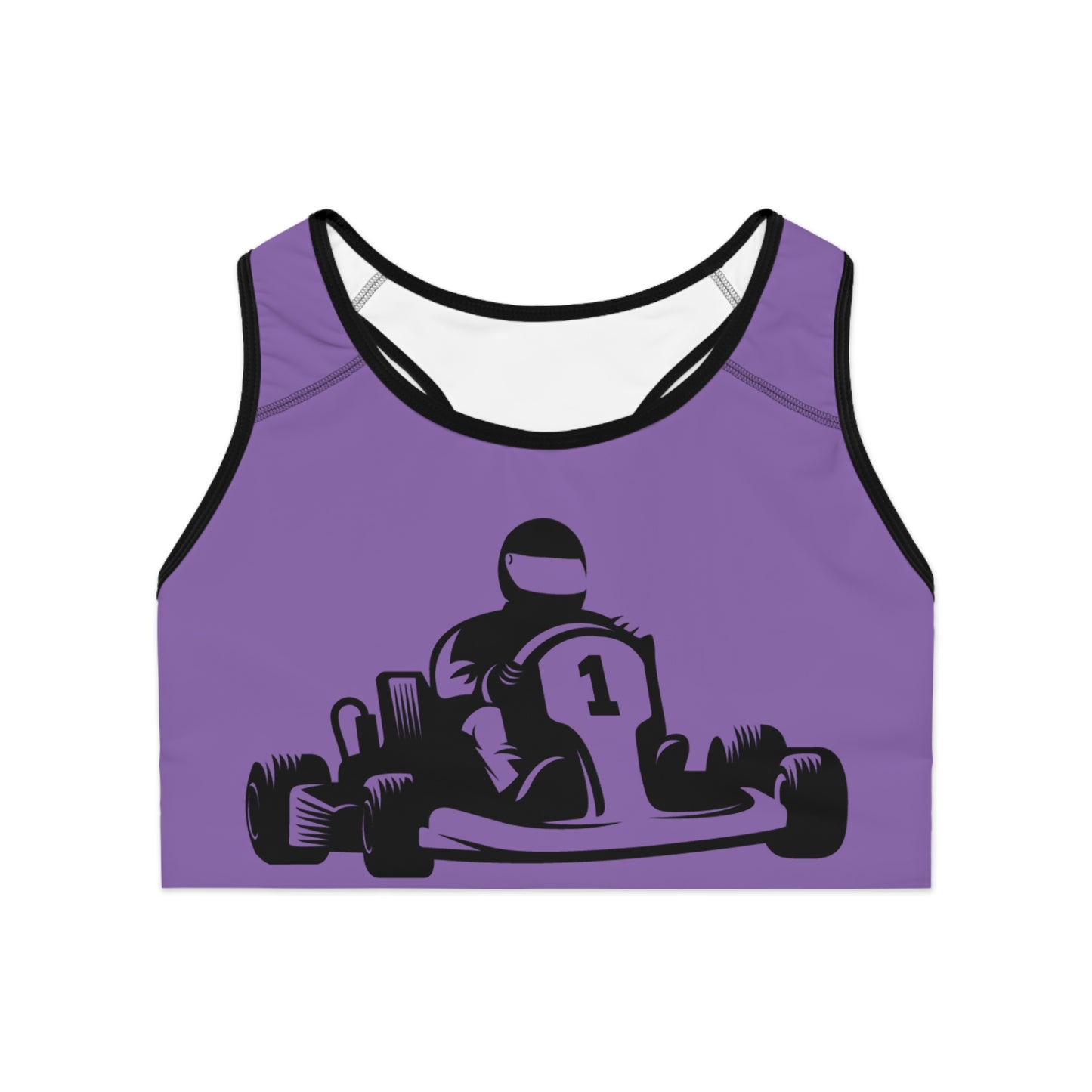 Sports Bra: Racing Lite Purple