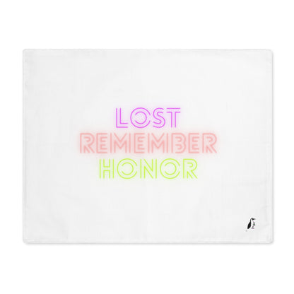 Placemat, 1pc: Lost Remember Honor White