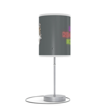 Lamp on a Stand, US|CA plug: Wolves Dark Grey