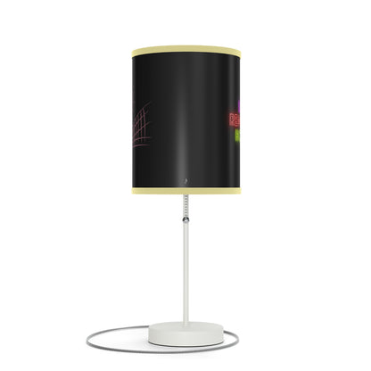 Lamp on a Stand, US|CA plug: Volleyball Black