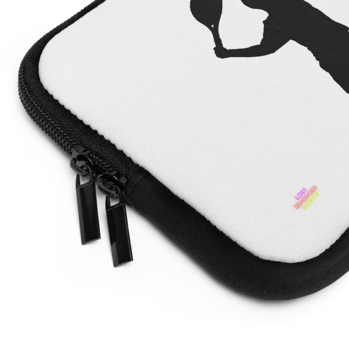 Laptop Sleeve: Tennis White