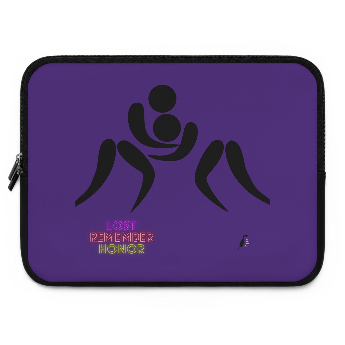 Laptop Sleeve: Wrestling Purple