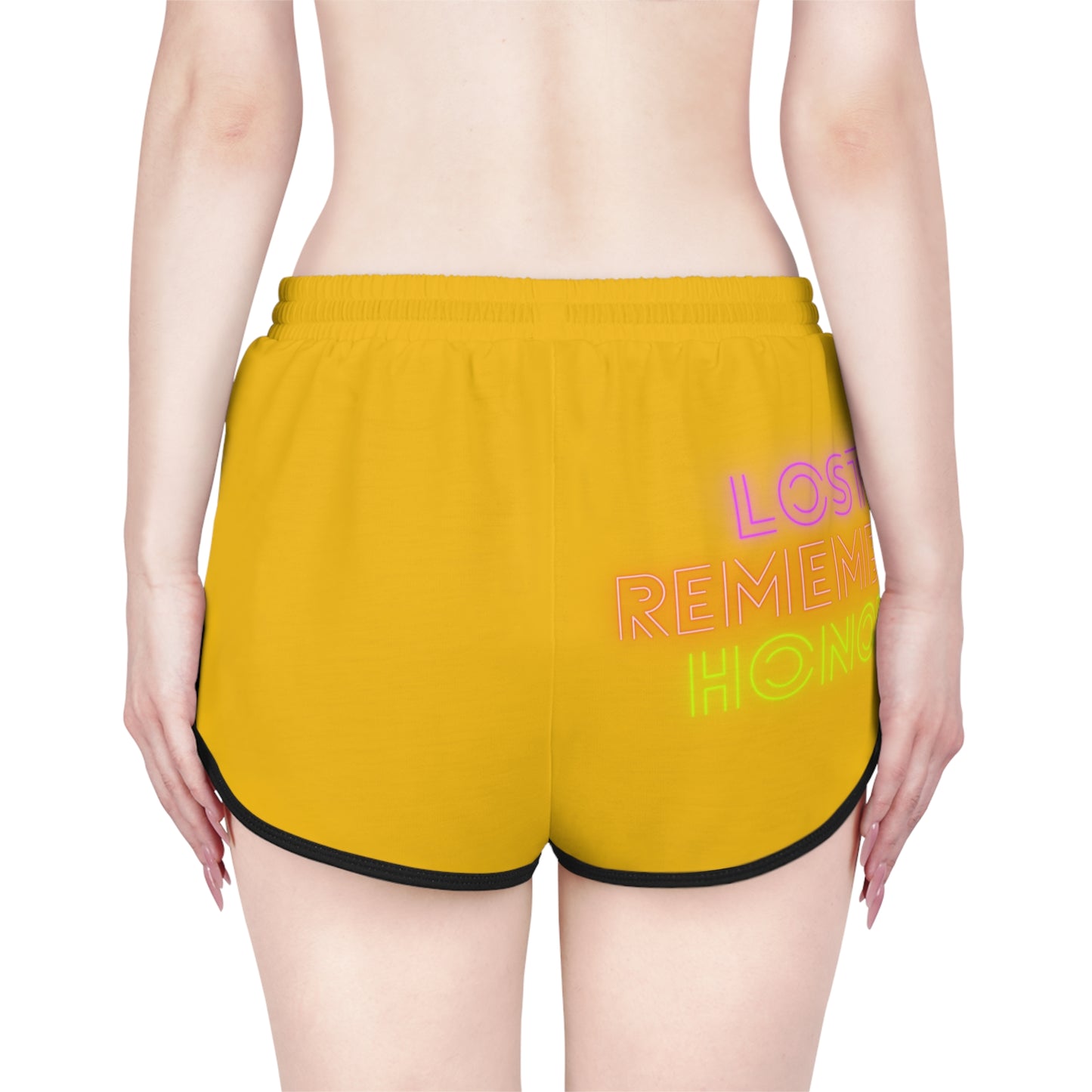 Women's Relaxed Shorts: Bowling Yellow