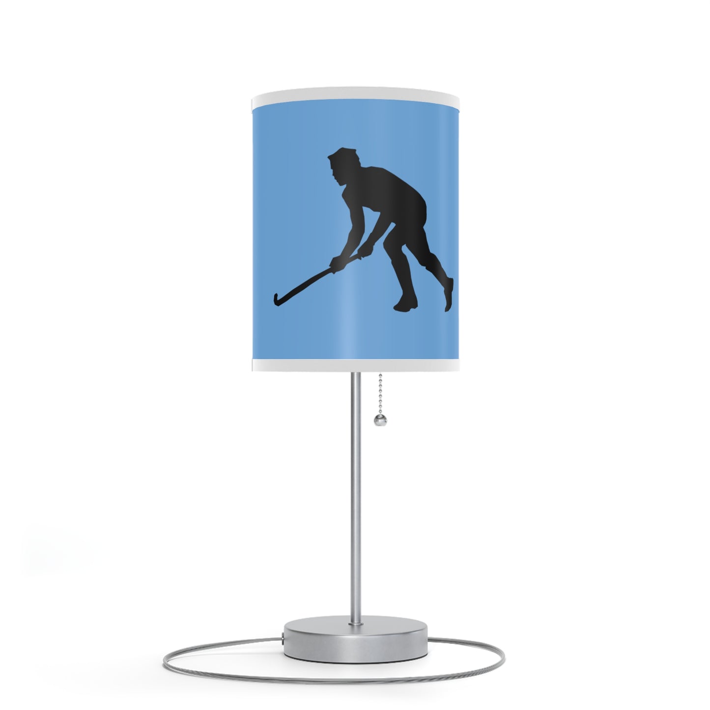 Lamp on a Stand, US|CA plug: Hockey Lite Blue 